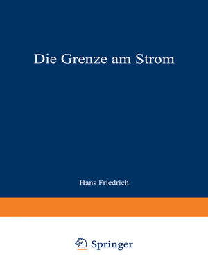 cover image of Die Grenze am Strom